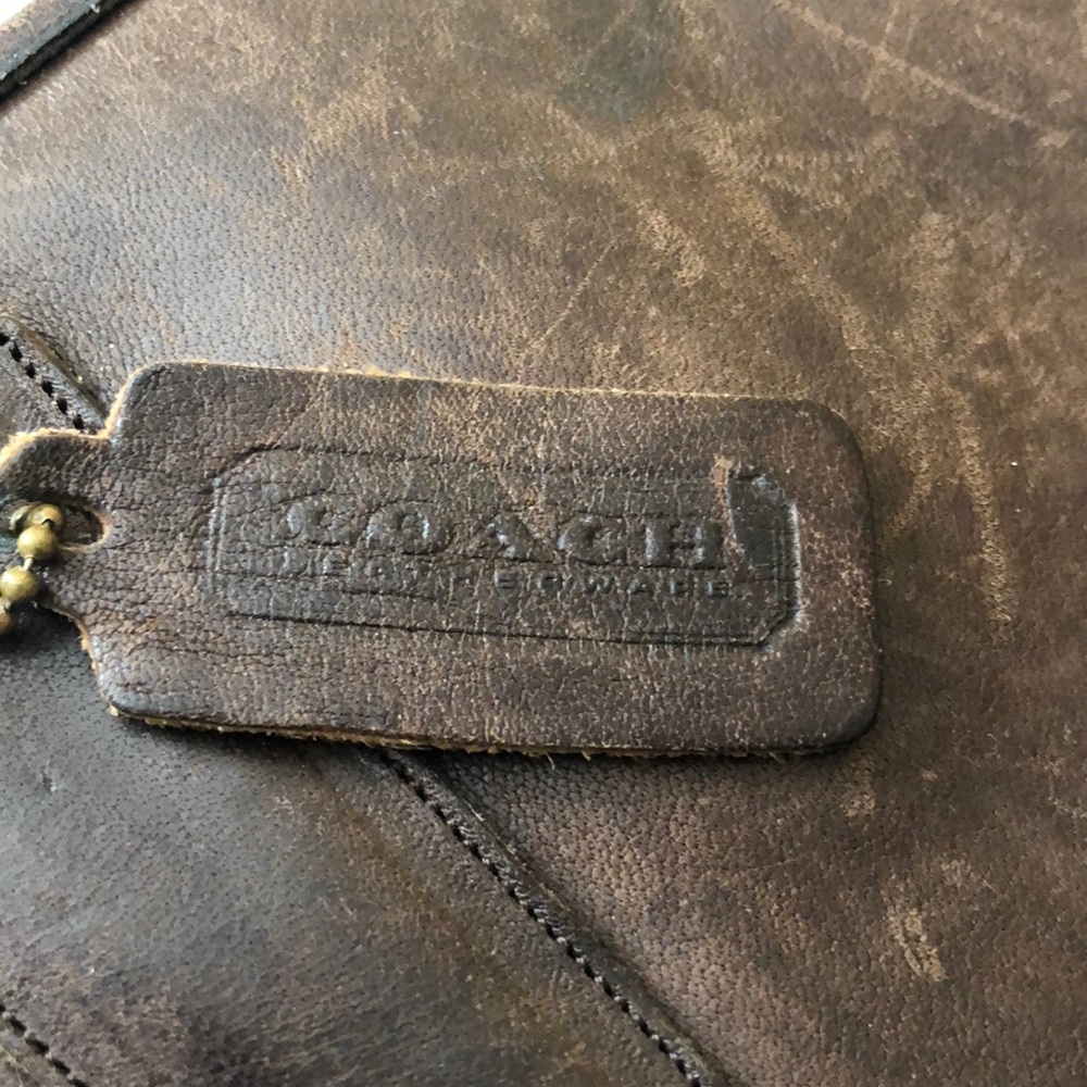 Coach briefcase satchel laptop bag ( vintage ) - Picture 2 of 7